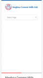 Mobile Screenshot of meghnacement.com